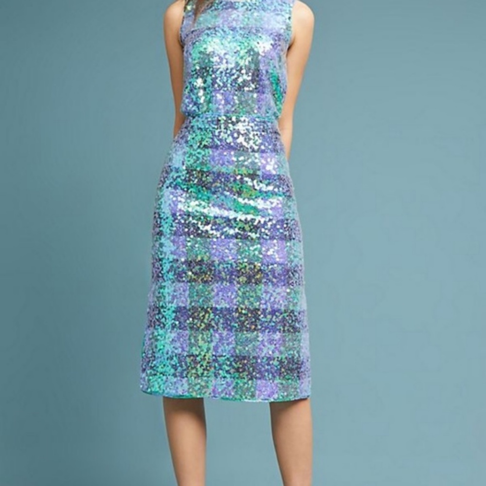 Anthropologie Amatheia Sequin Top new - Picture 5 of 7